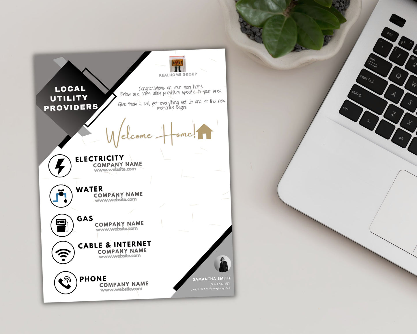 Utility Provider Flyer