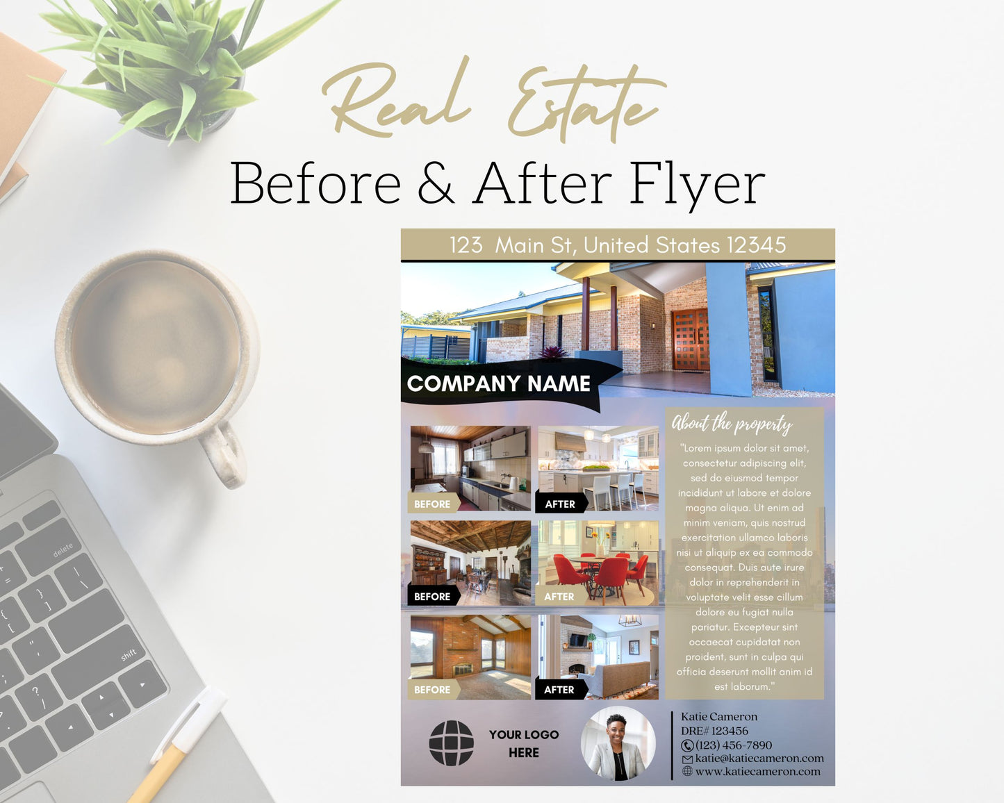 Before and After Flyer - Style 1