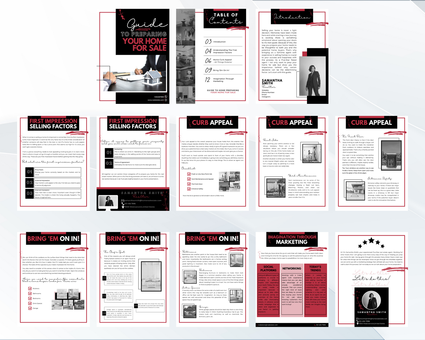 Prep Your Home For Sale Guide | Real Estate Seller Guide| Real Estate Print | Realtor Information | Real Estate Marketing | Instant Download