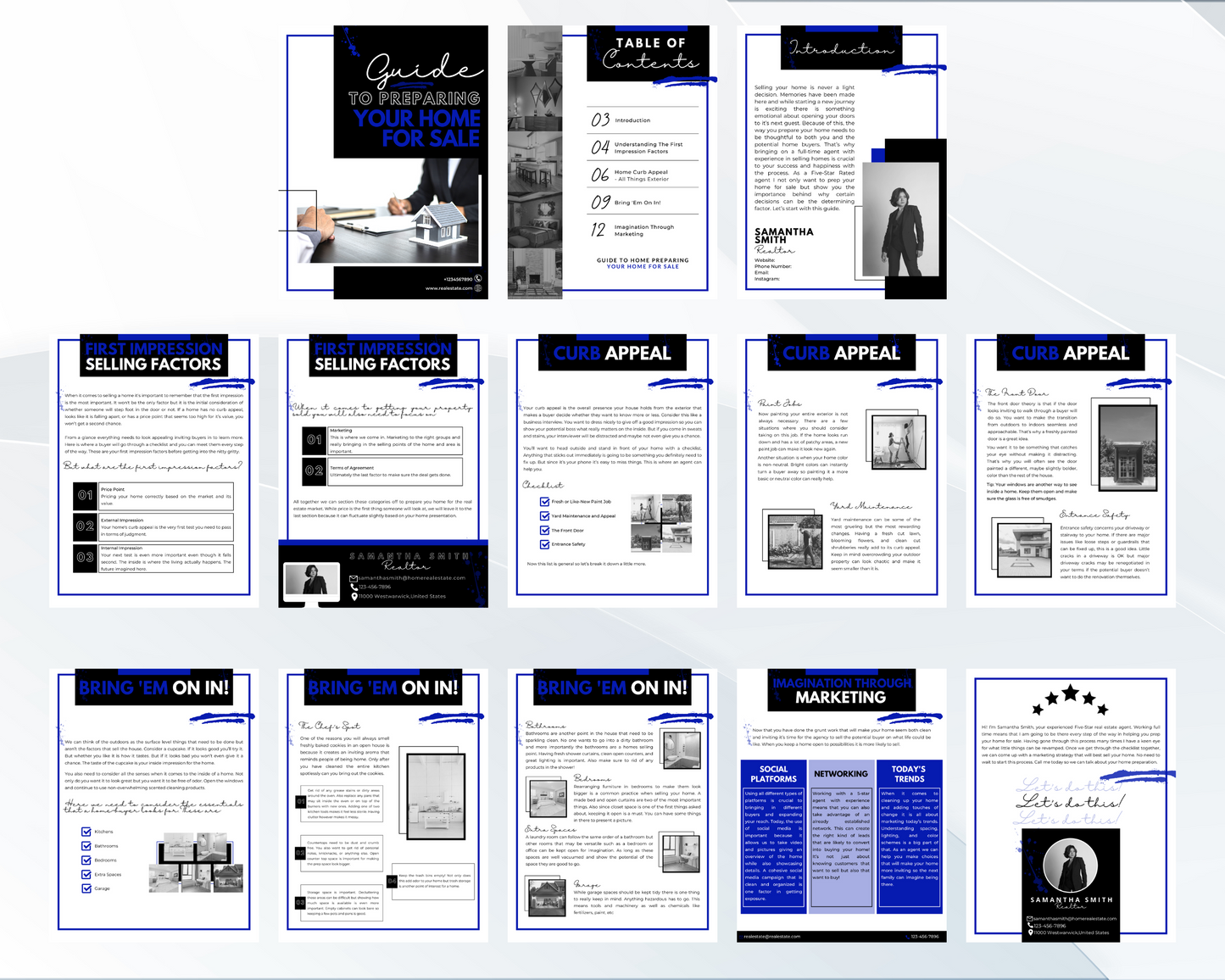 Prep Your Home For Sale Guide | Real Estate Seller Guide| Real Estate Print | Realtor Information | Real Estate Marketing | Instant Download