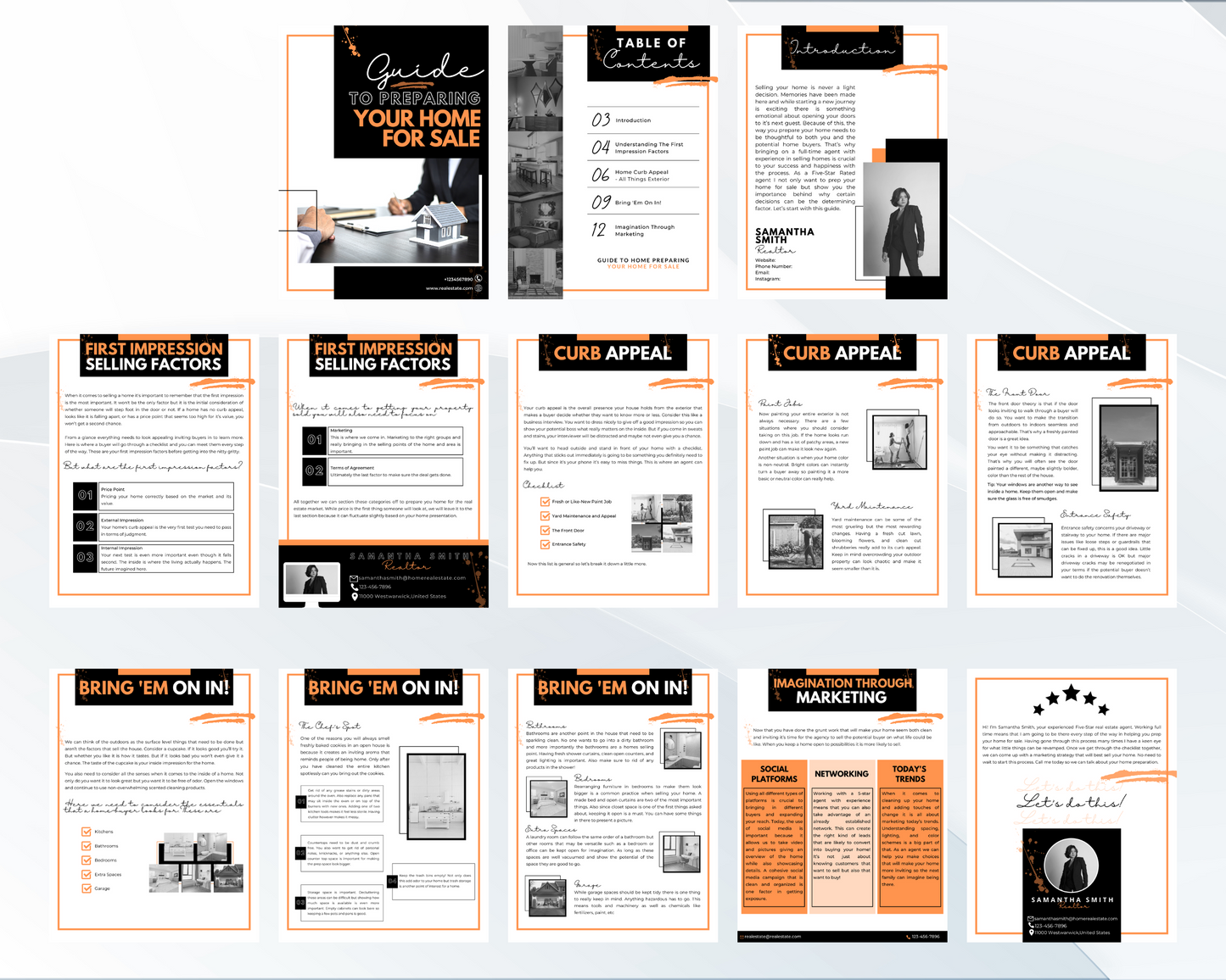 Prep Your Home For Sale Guide | Real Estate Seller Guide| Real Estate Print | Realtor Information | Real Estate Marketing | Instant Download