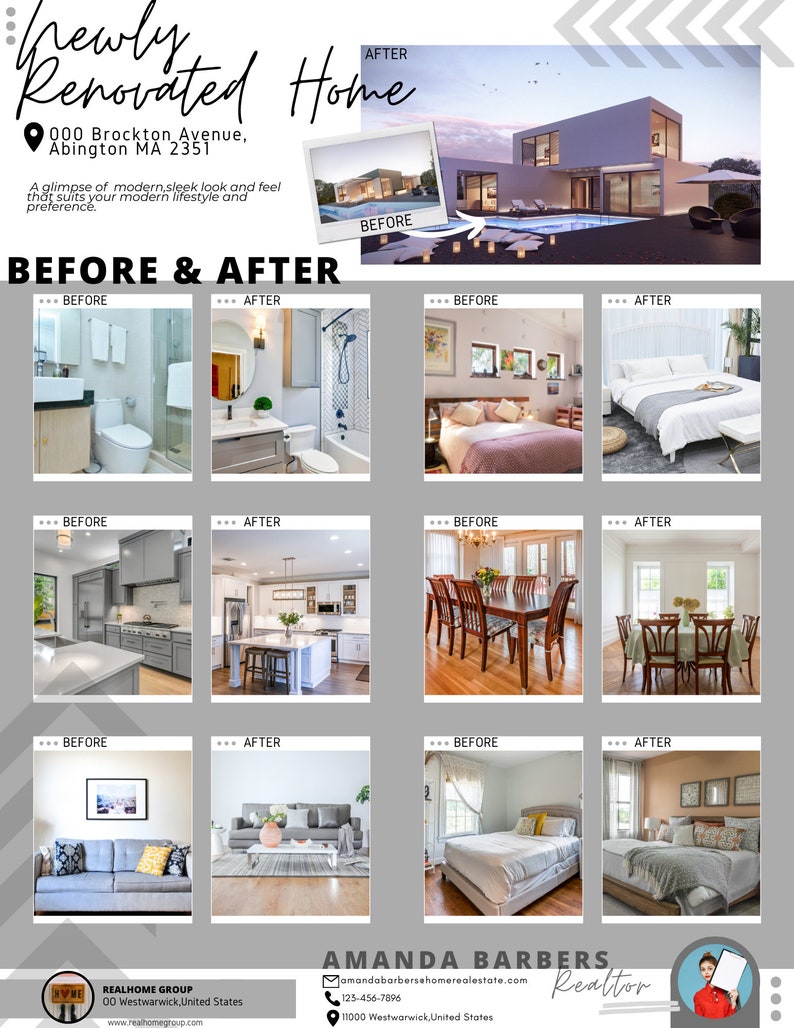 Before and After Flyer - Style 2