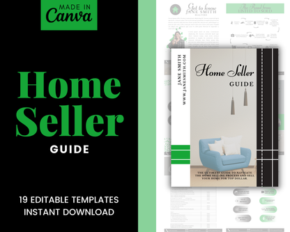 Home Sellers Guide | Real Estate Handout | Real Estate Print | Realtor Information | Real Estate Marketing | Instant Download