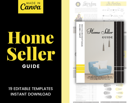 Home Sellers Guide | Real Estate Handout | Real Estate Print | Realtor Information | Real Estate Marketing | Instant Download