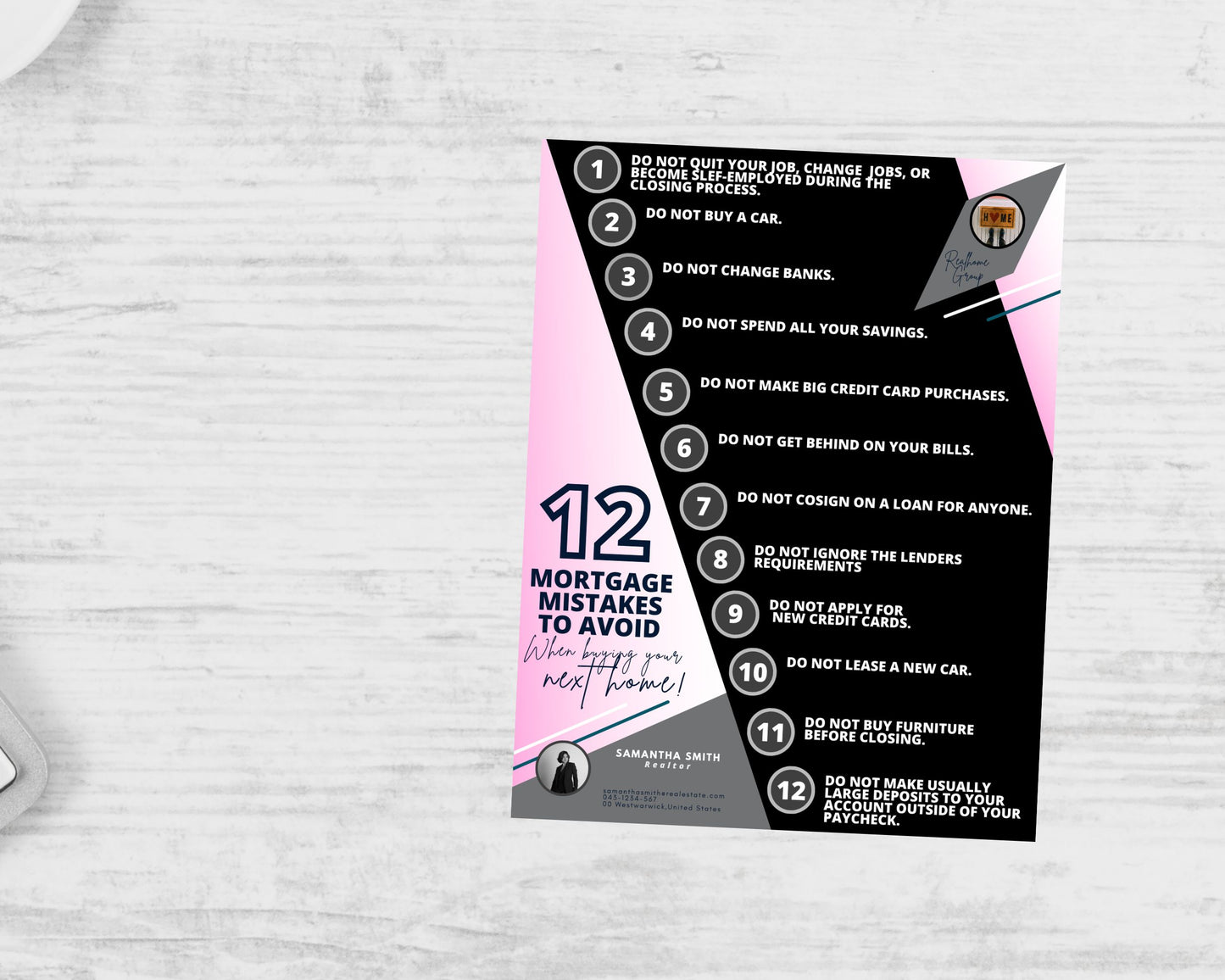 12 Mortgage Mistakes