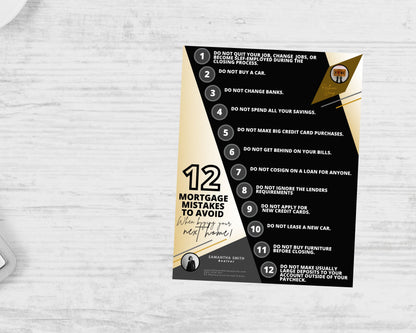 12 Mortgage Mistakes