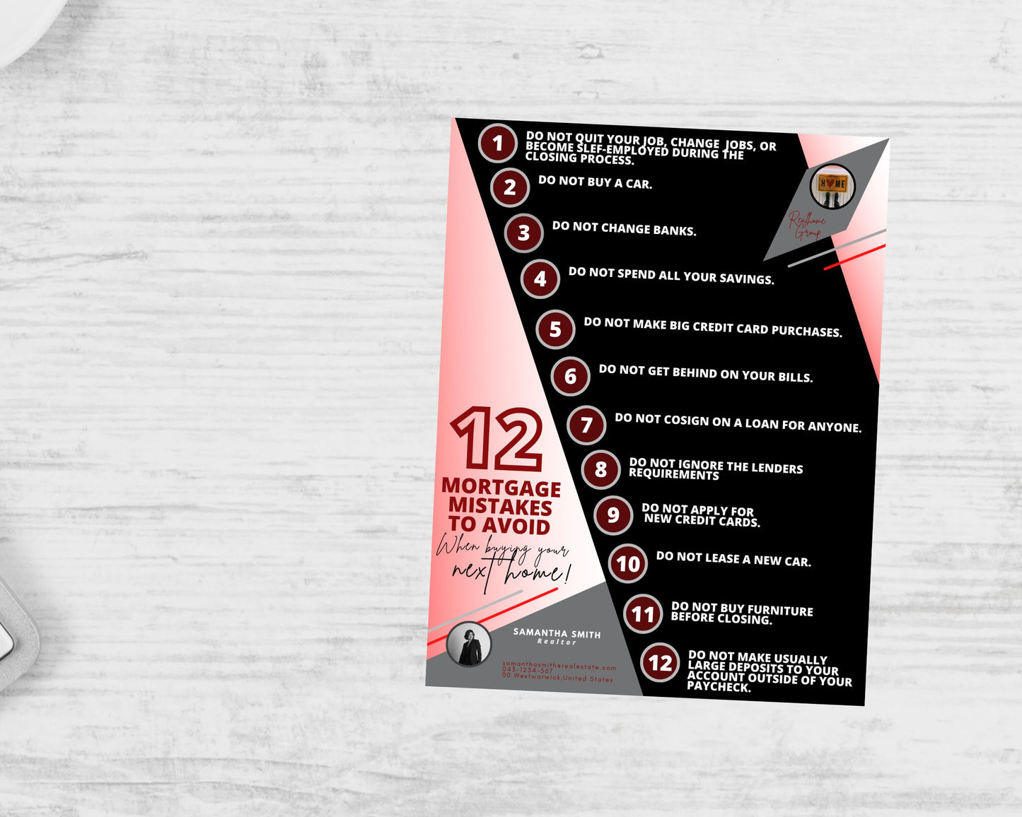 12 Mortgage Mistakes