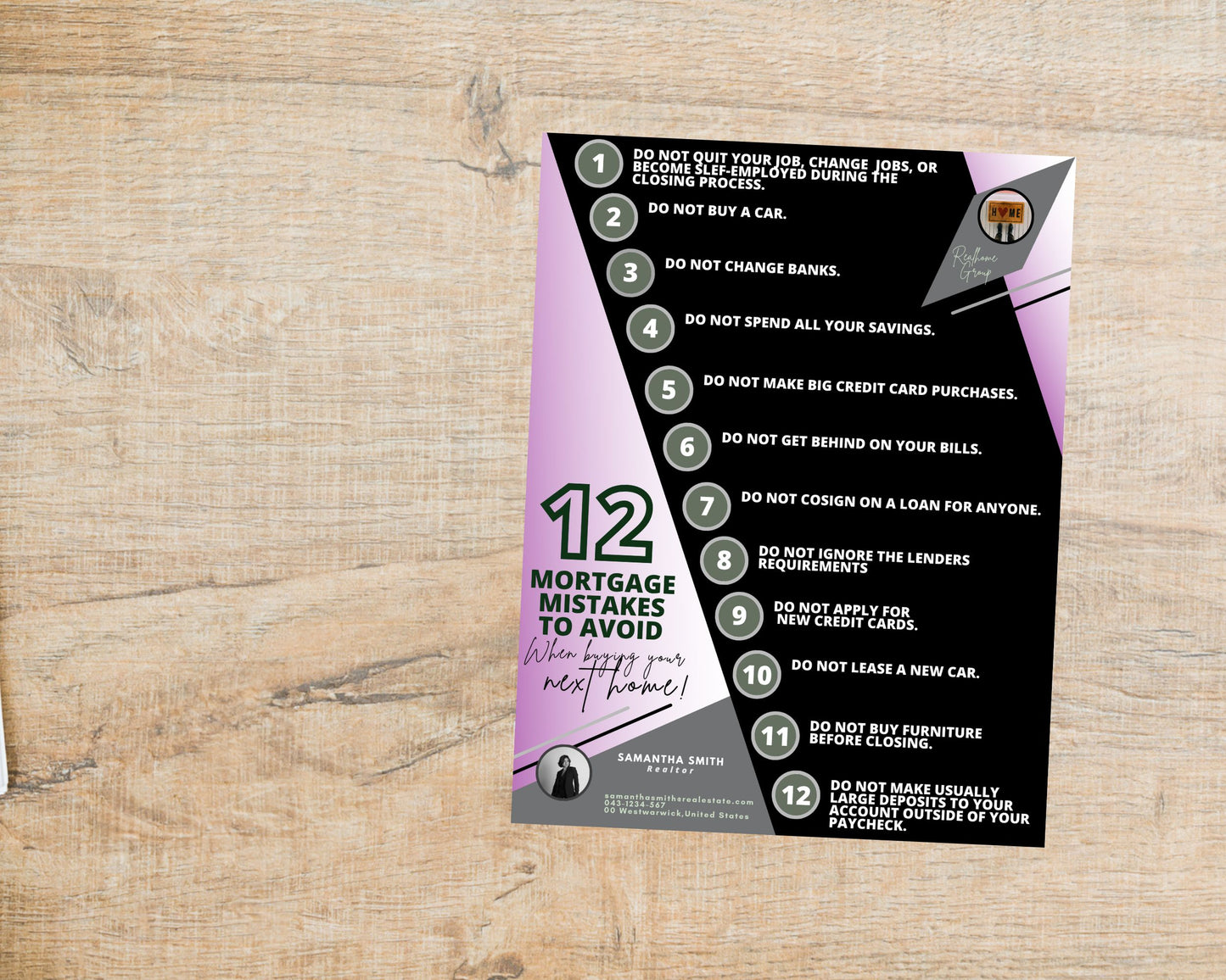 12 Mortgage Mistakes