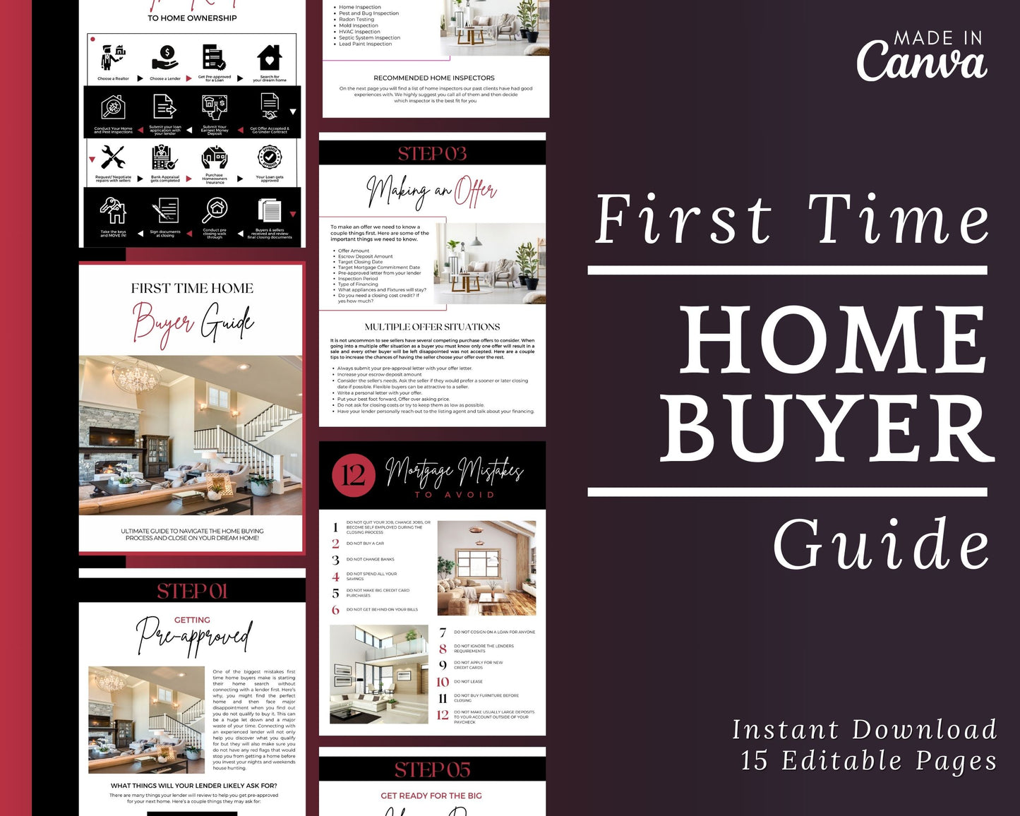 First Home Buyer Presentation Guide Template
