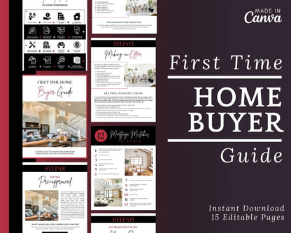 First Home Buyer Presentation Guide Template