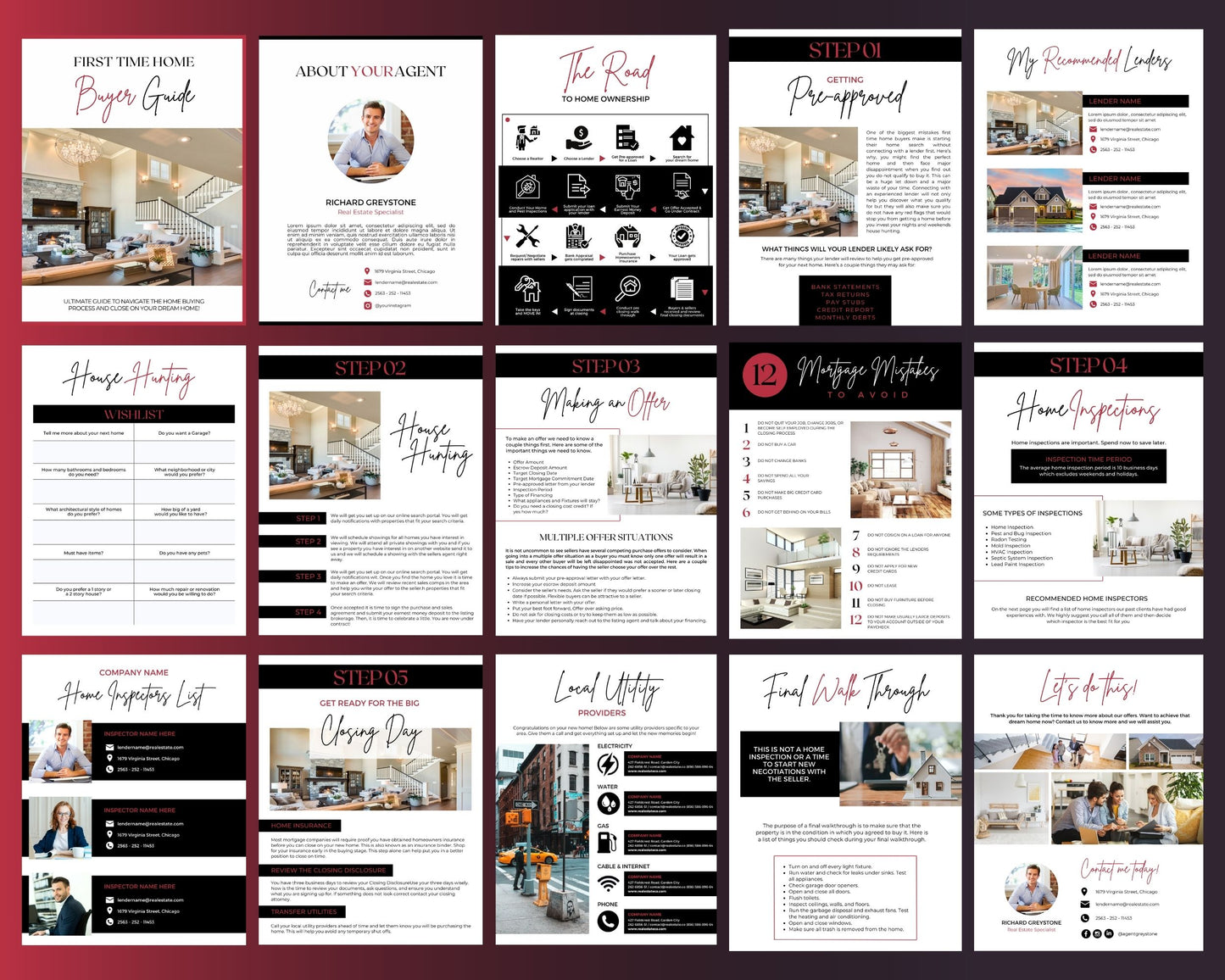 First Home Buyer Presentation Guide Template