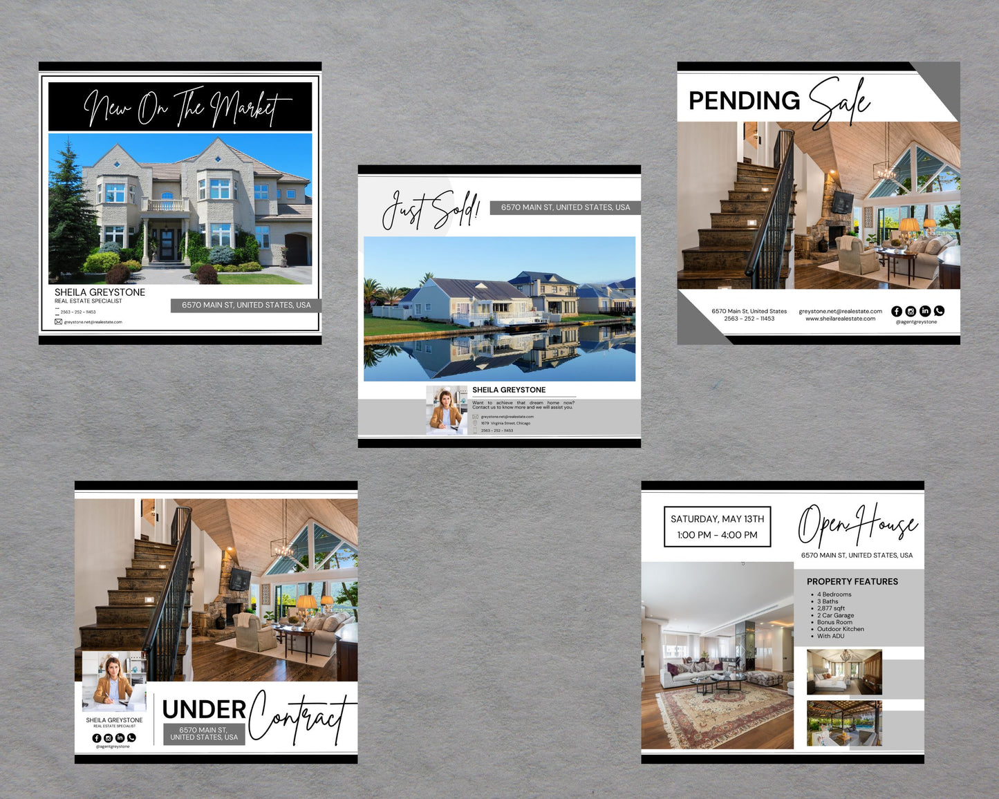 Just Sold/Just Listed Social Media Post