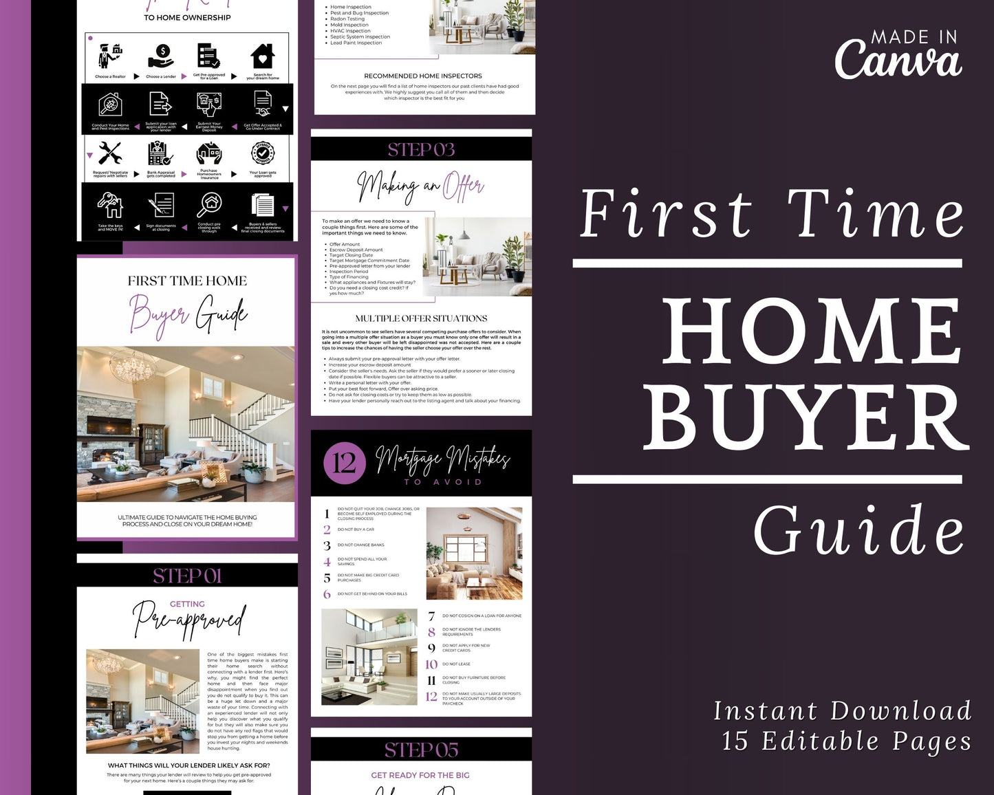 First Home Buyer Presentation Guide Template
