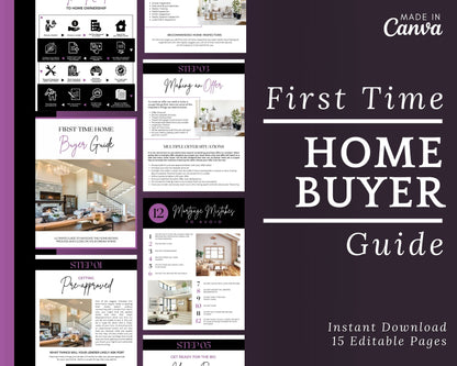 First Home Buyer Presentation Guide Template