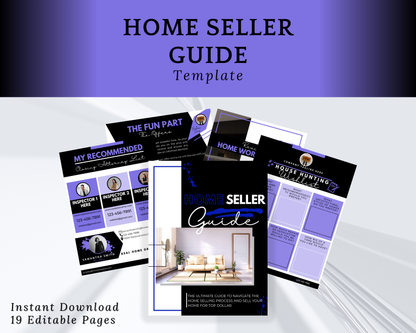 Home Sellers Guide | Real Estate Handout | Real Estate Print | Realtor Information | Real Estate Marketing | Instant Download
