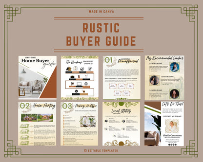Home Seller Guide - Rustic Style