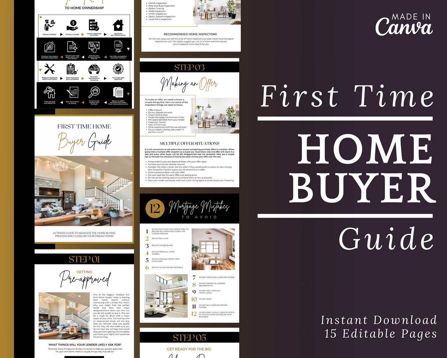 First Home Buyer Presentation Guide Template