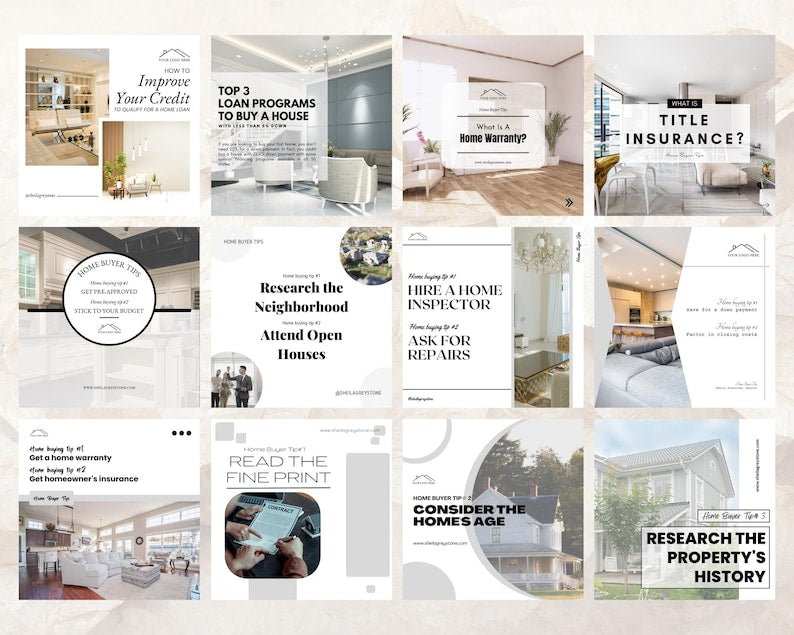 Home Buyer Instagram Post (29 Posts)