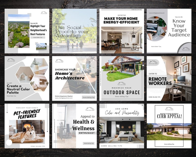 Home Seller Instagram Post (29 Posts)