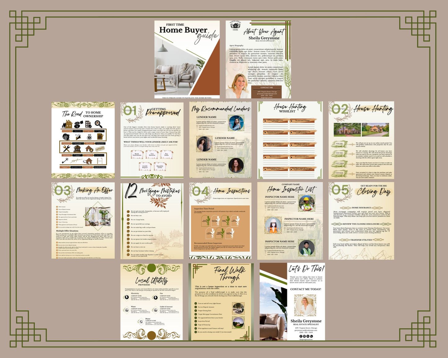 Home Seller Guide - Rustic Style
