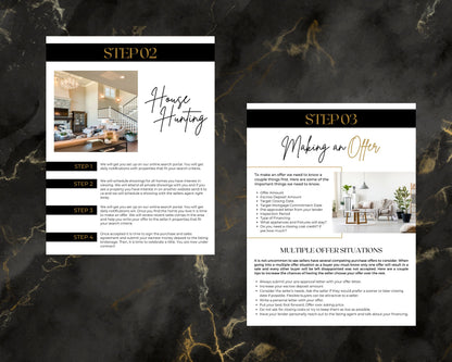 First Home Buyer Presentation Guide Template