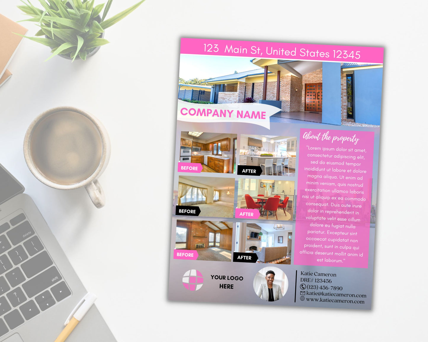 Before and After Flyer - Style 1