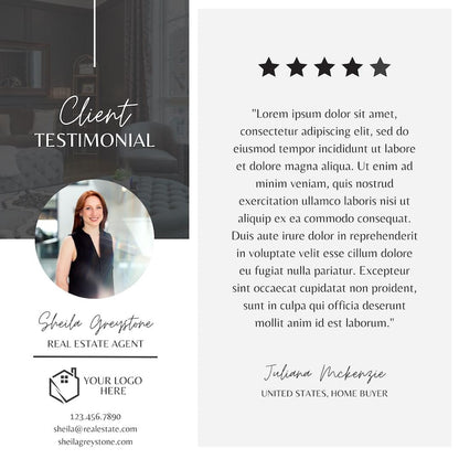 10 Client Testimonial Instagram Post
