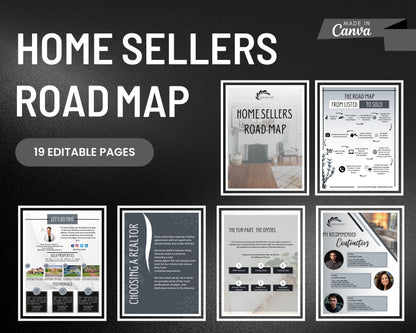 Home Sellers Guide | Real Estate Handout | Real Estate Print | Realtor Information | Real Estate Marketing | Instant Download