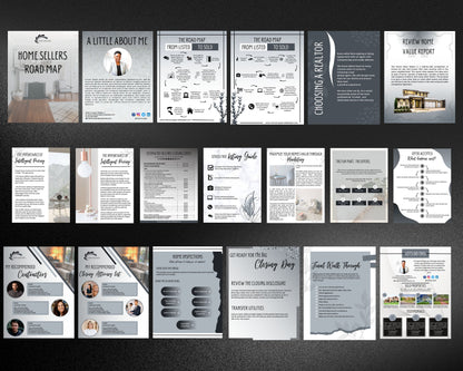 Home Sellers Guide | Real Estate Handout | Real Estate Print | Realtor Information | Real Estate Marketing | Instant Download