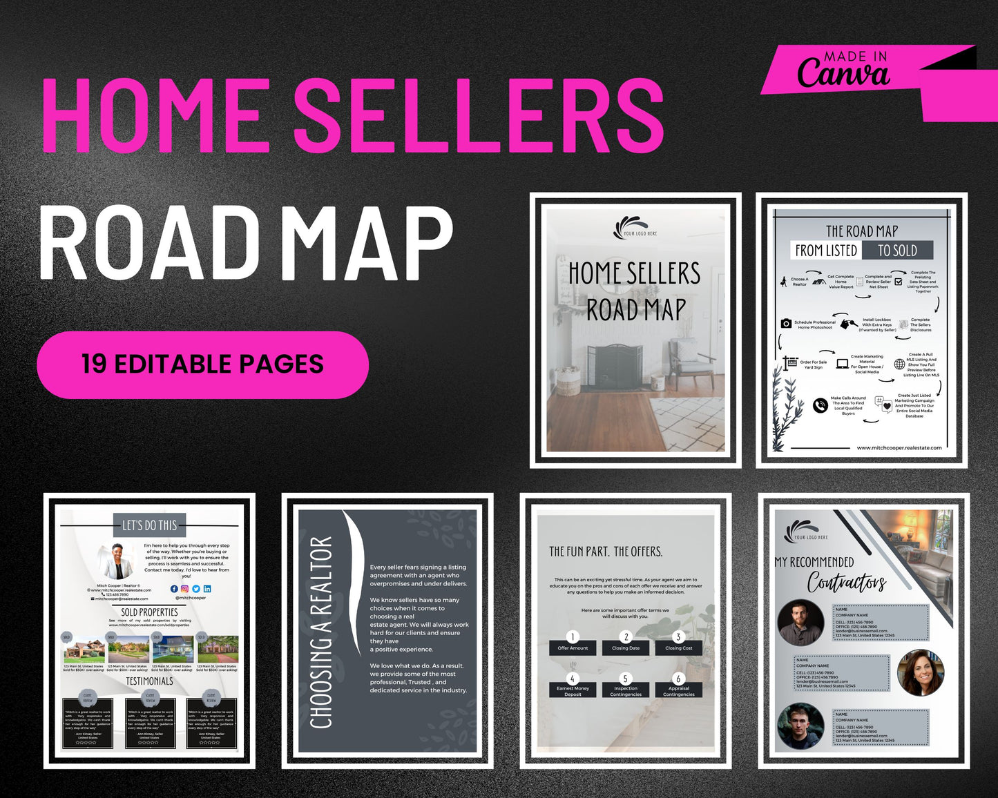 Home Sellers Guide | Real Estate Handout | Real Estate Print | Realtor Information | Real Estate Marketing | Instant Download