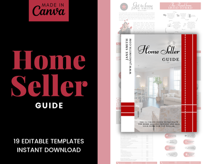 Home Sellers Guide | Real Estate Handout | Real Estate Print | Realtor Information | Real Estate Marketing | Instant Download