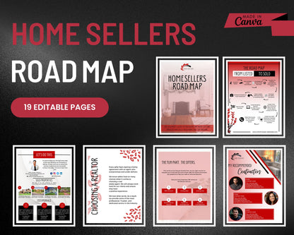 Home Sellers Guide | Real Estate Handout | Real Estate Print | Realtor Information | Real Estate Marketing | Instant Download