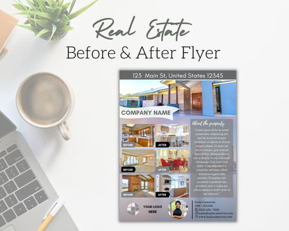 Before and After Flyer - Style 1