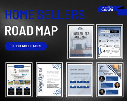 Home Sellers Guide | Real Estate Handout | Real Estate Print | Realtor Information | Real Estate Marketing | Instant Download