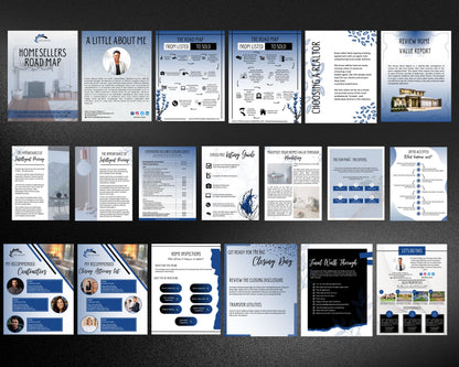 Home Sellers Guide | Real Estate Handout | Real Estate Print | Realtor Information | Real Estate Marketing | Instant Download