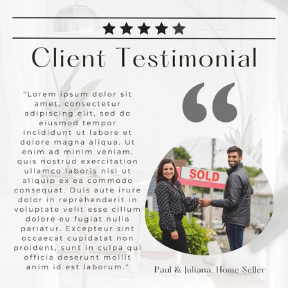 10 Client Testimonial Instagram Post
