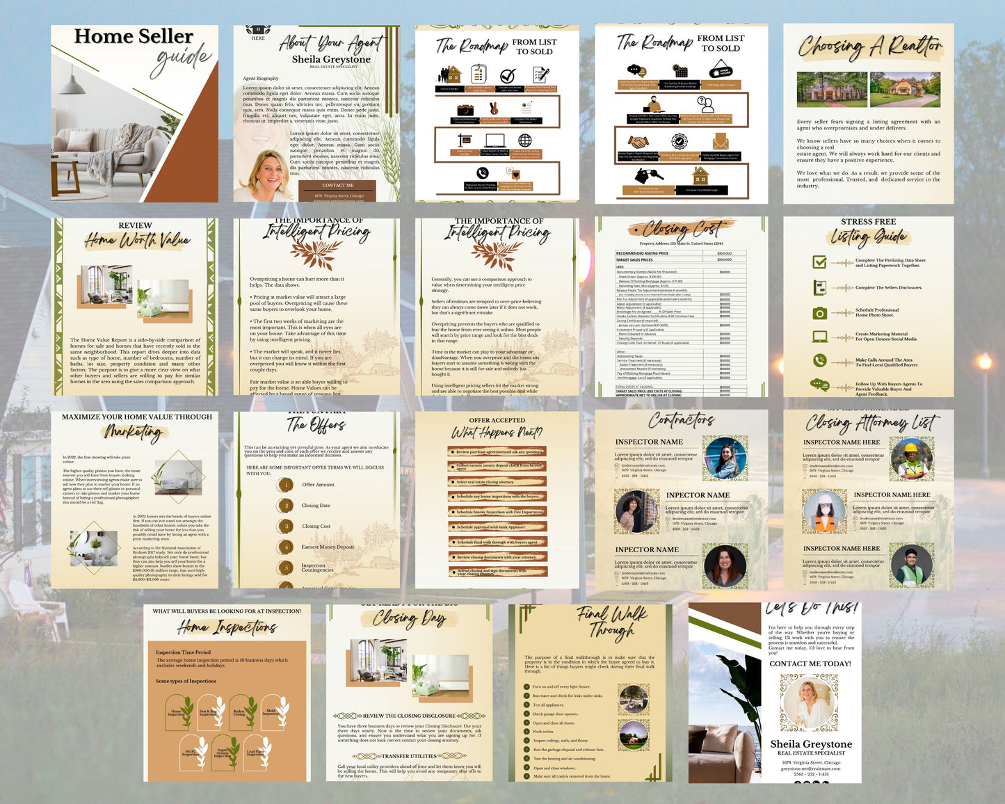 Home Seller Guide - Rustic Style