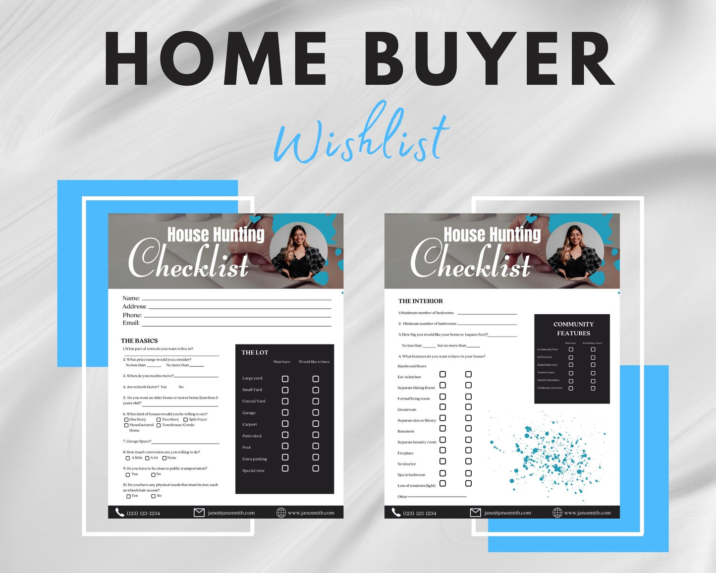 House Hunting Checklist