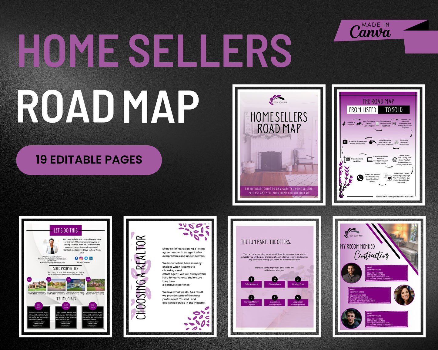 Home Sellers Guide | Real Estate Handout | Real Estate Print | Realtor Information | Real Estate Marketing | Instant Download