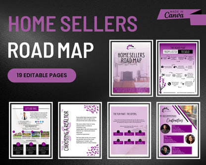 Home Sellers Guide | Real Estate Handout | Real Estate Print | Realtor Information | Real Estate Marketing | Instant Download