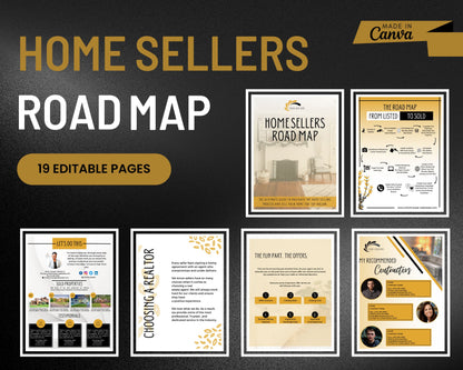 Home Sellers Guide | Real Estate Handout | Real Estate Print | Realtor Information | Real Estate Marketing | Instant Download