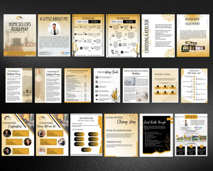 Home Sellers Guide | Real Estate Handout | Real Estate Print | Realtor Information | Real Estate Marketing | Instant Download
