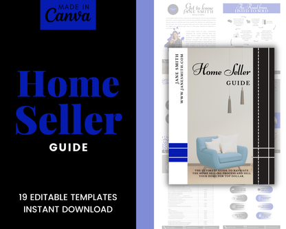 Home Sellers Guide | Real Estate Handout | Real Estate Print | Realtor Information | Real Estate Marketing | Instant Download