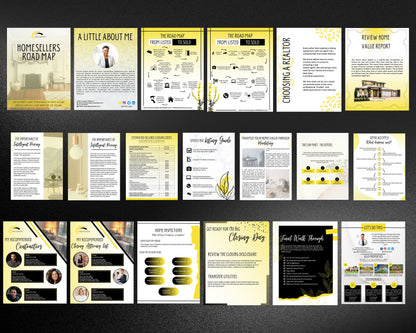 Home Sellers Guide | Real Estate Handout | Real Estate Print | Realtor Information | Real Estate Marketing | Instant Download