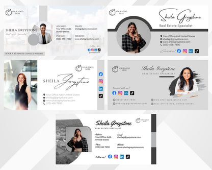5 Email Signature Designs Modern