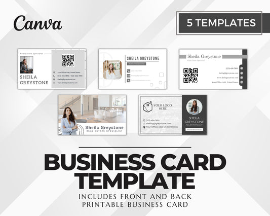 5 Digital Business Card Designs