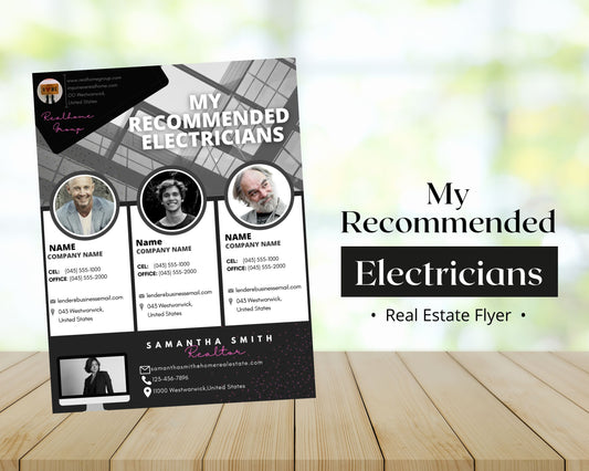 My Recommended Electricians
