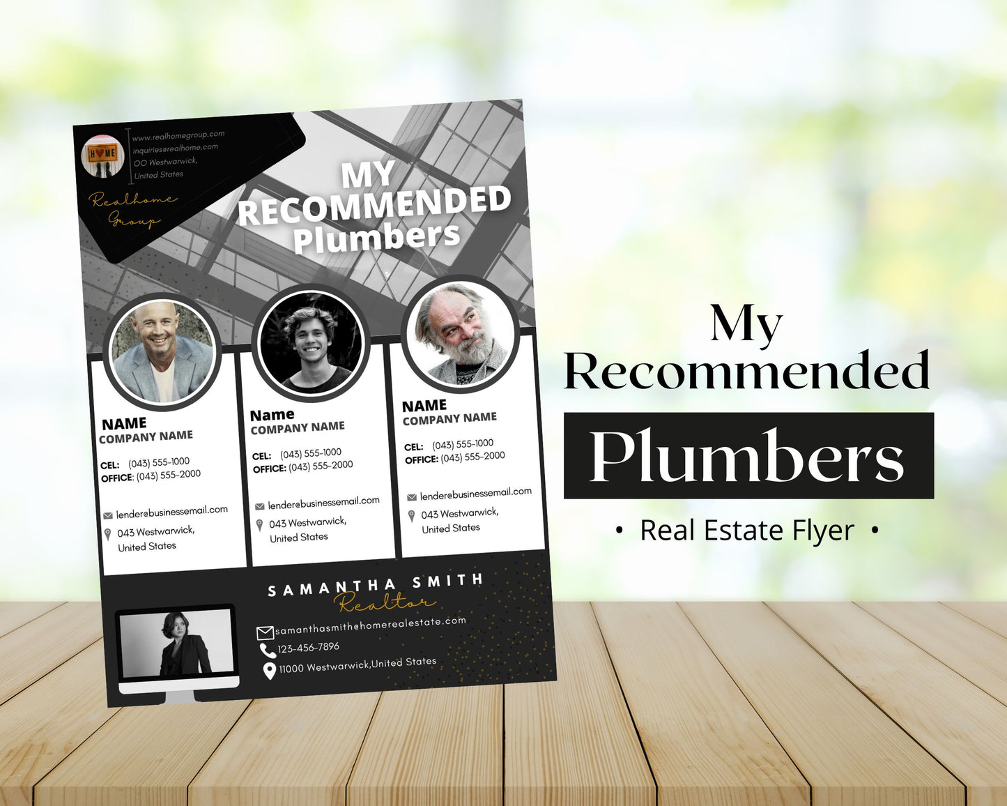 My Recommended Plumbers