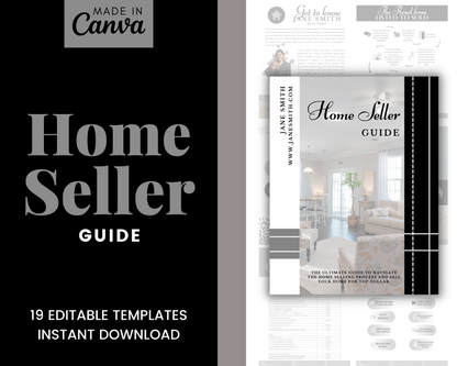 Home Sellers Guide | Real Estate Handout | Real Estate Print | Realtor Information | Real Estate Marketing | Instant Download