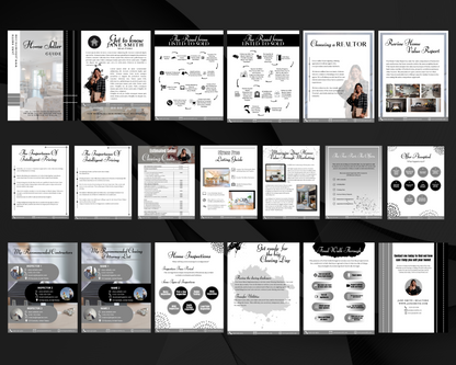 Home Sellers Guide | Real Estate Handout | Real Estate Print | Realtor Information | Real Estate Marketing | Instant Download